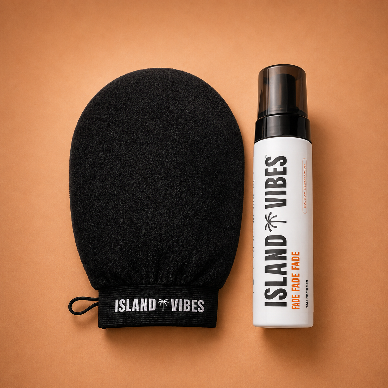 Island Vibes Tan Remover Bundle Fade and Scrub Me mitt