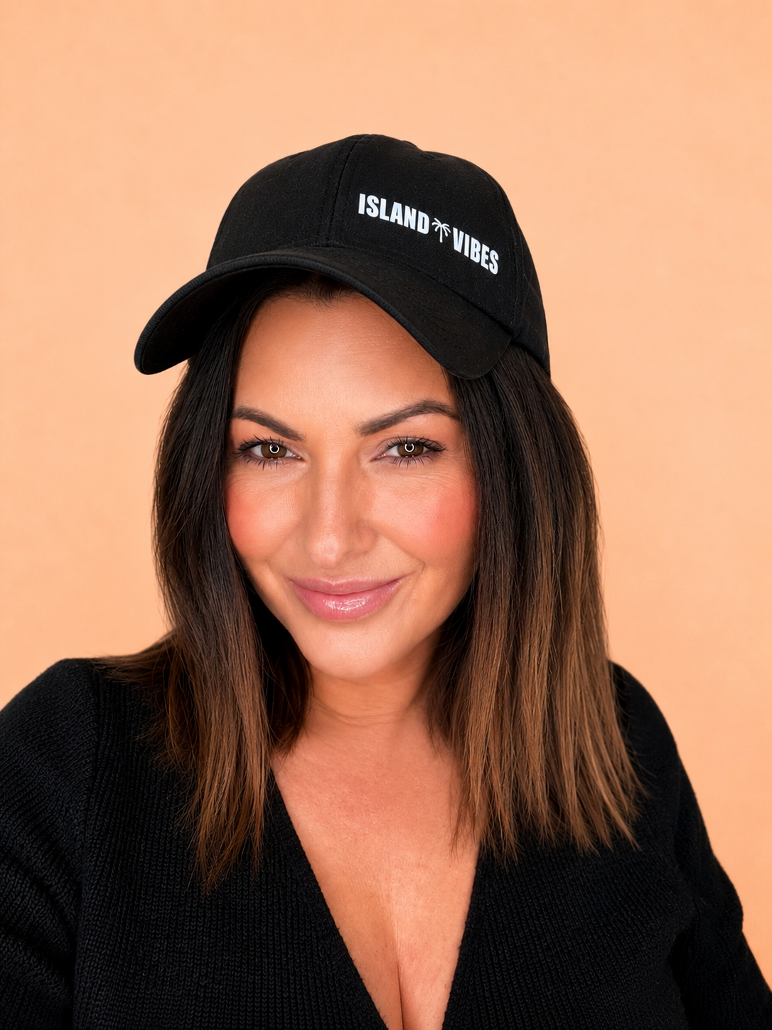 Island Vibes Black Cap OG Hat limited edition snapback