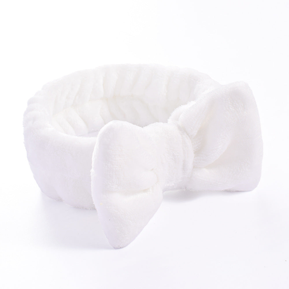 White Bow Beauty Headband