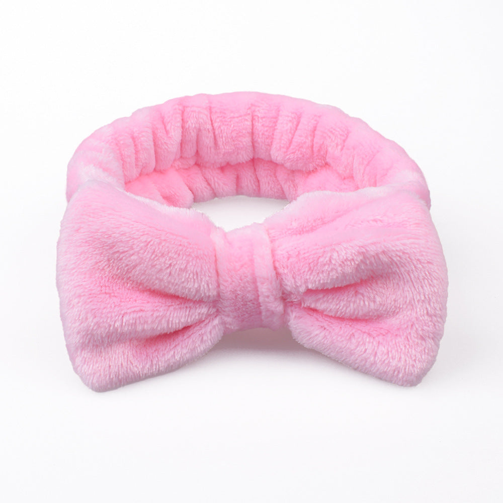 Pink Bow Beauty Headband