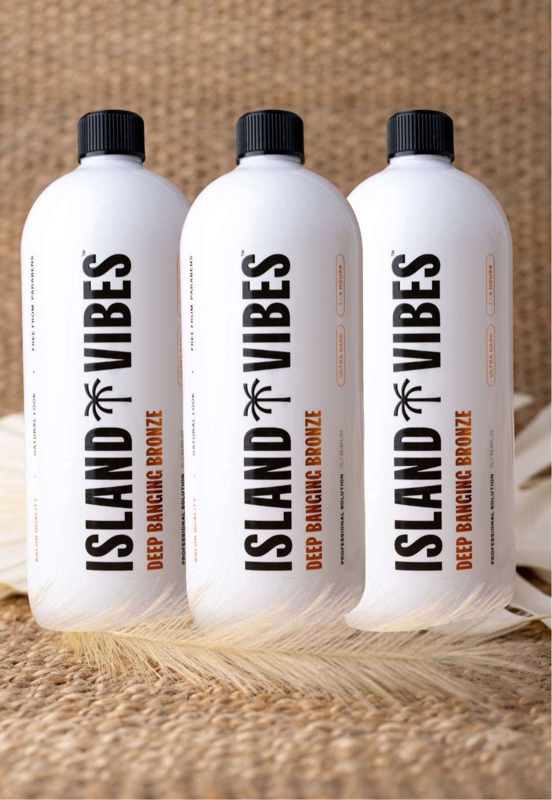 Island Vibes Pro Tan Trio Bundle professional spray tan pack
