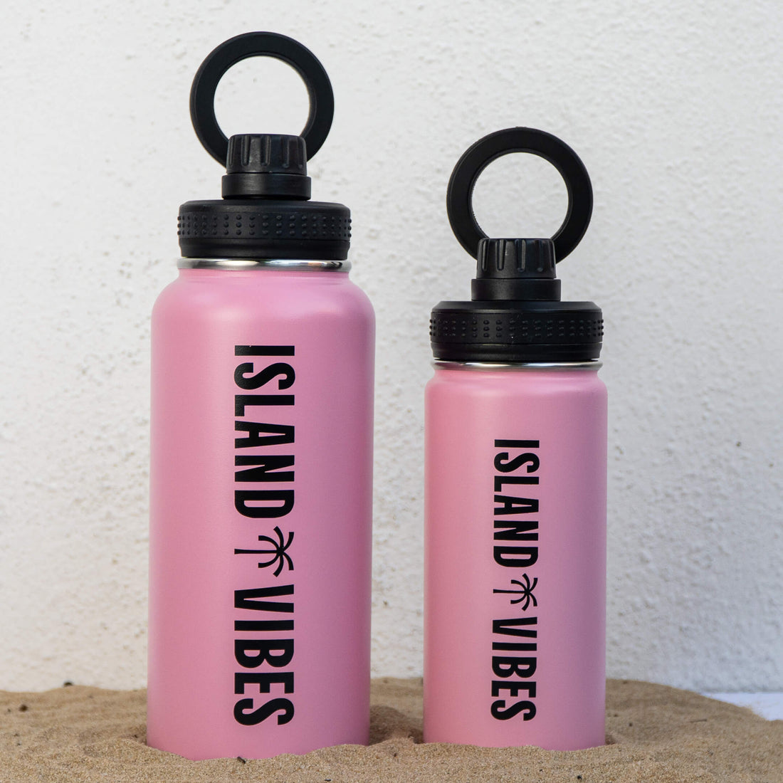 Tri-Bot - Pink Tripod Water Bottle