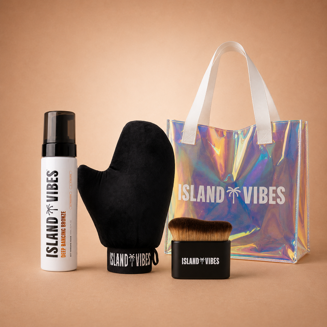 Island Vibes Starter Bundle Dark deep bronze self tan kit