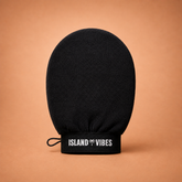 Island Vibes Scrub Me exfoliating mitt for self tan prep