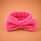 Island Vibes Hot Pink Bow Beauty Headband