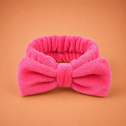 Island Vibes Hot Pink Bow Beauty Headband