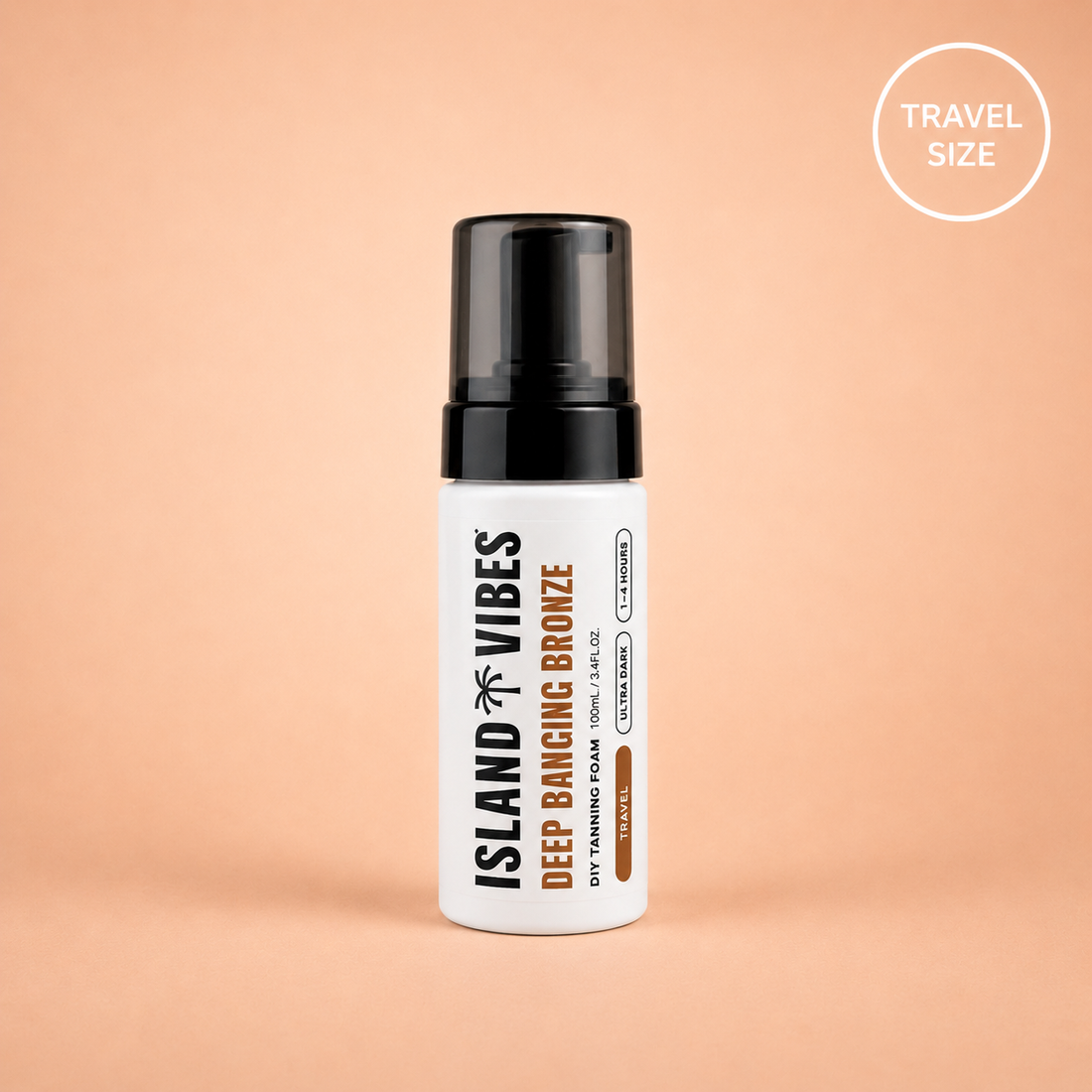 Island Vibes Travel Size Dark self tan mousse 100ml
