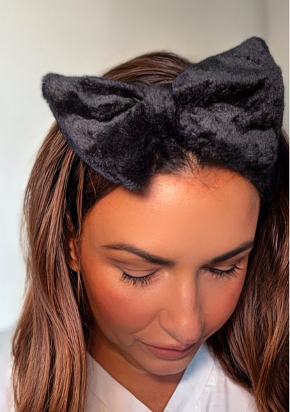Black Bow Beauty Headband